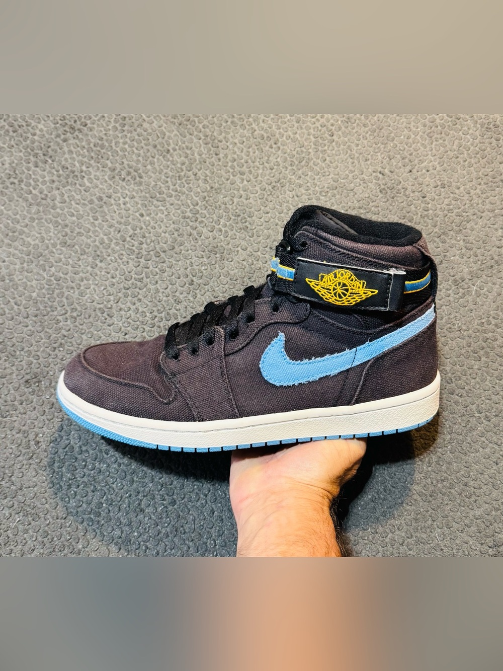 Jordan 1 High Strap ‘Blue White’ 2008 (Sz 9M/10.5W)